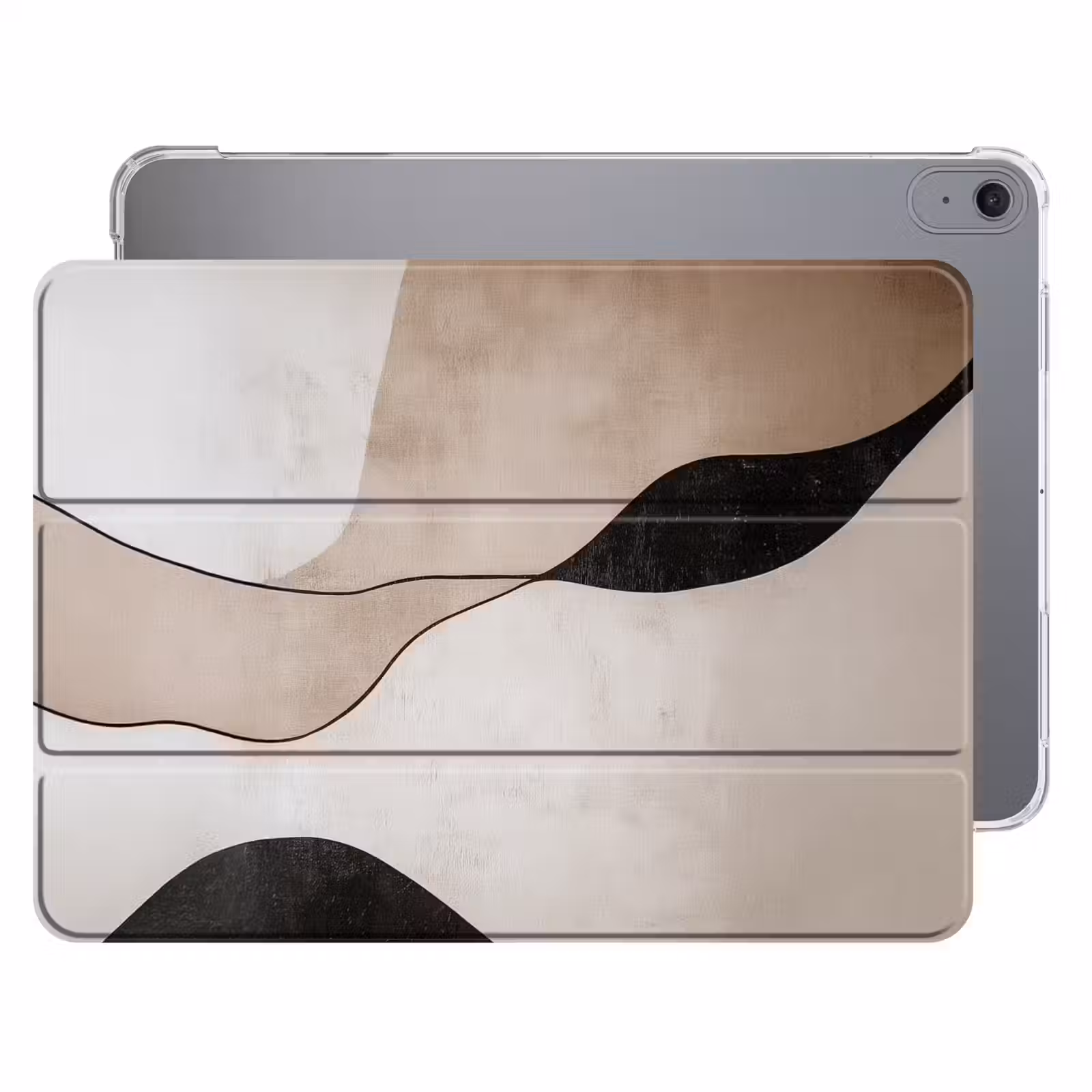 iPad hoes - Contourlijnen - Abstracte landschap — 1