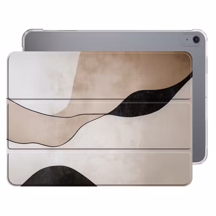 iPad hoes - Contourlijnen - Abstracte landschap — 1