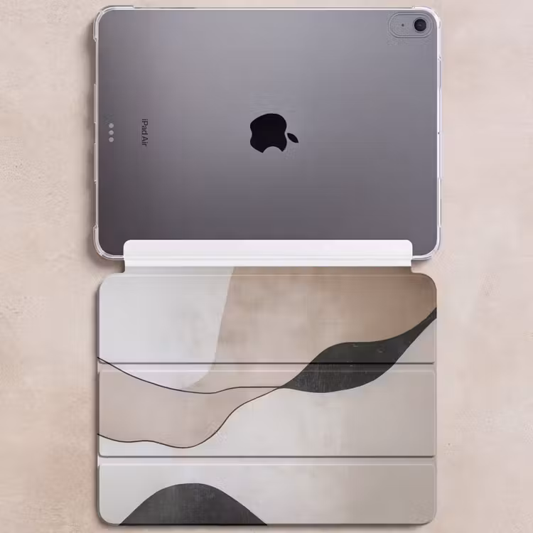 iPad hoes - Contourlijnen - Abstracte landschap — 6