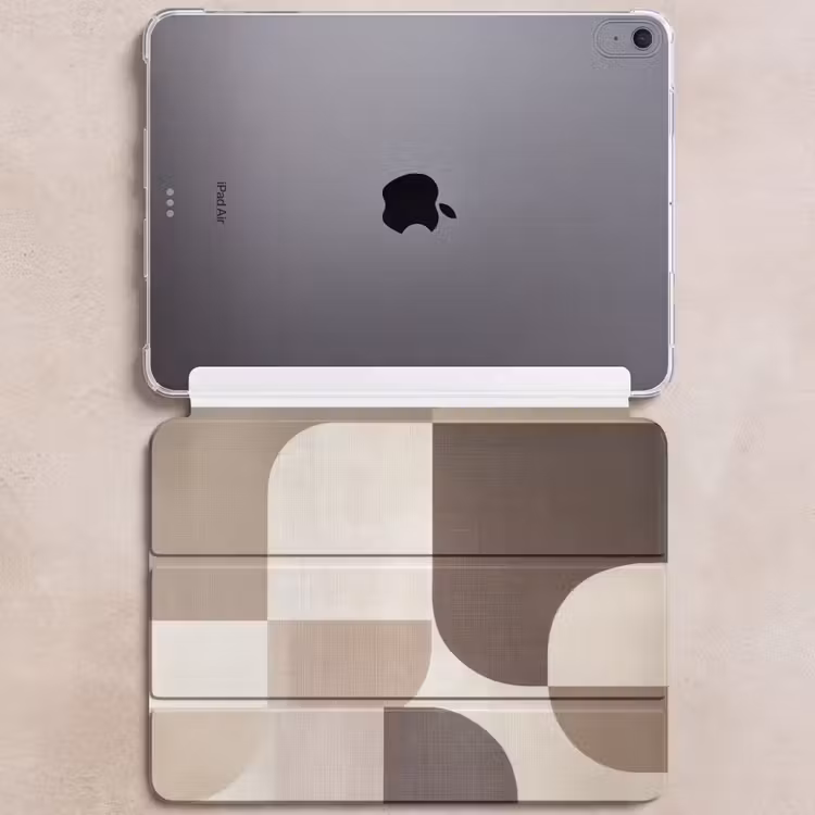 iPad hoes - Geometrisch - Geweven structuur - Modern — 6