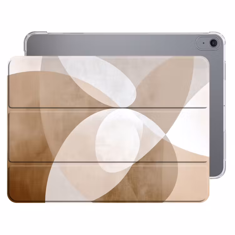 iPad hoes - Ovale vormen - Transparant - Zachte overgang — 1