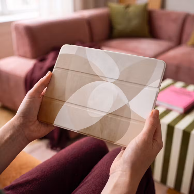 iPad hoes - Ovale vormen - Transparant - Zachte overgang — 4
