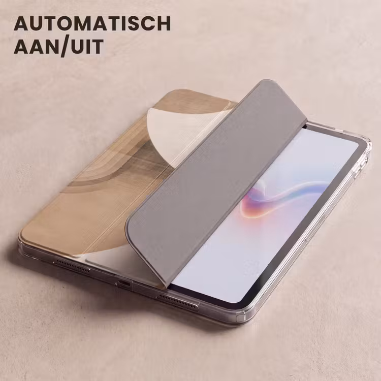 iPad hoes - Retro - Geometrische lagen - Aardetinten — 5