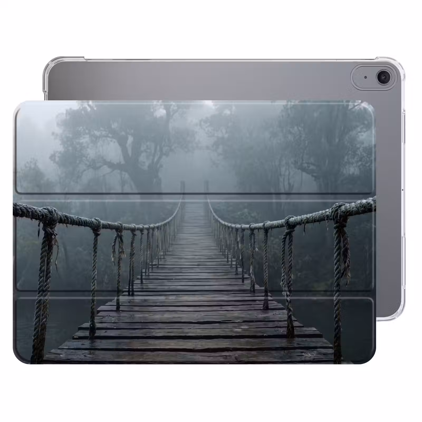 iPad hoes - Brug - Jungle - Mist - Natuur — 1