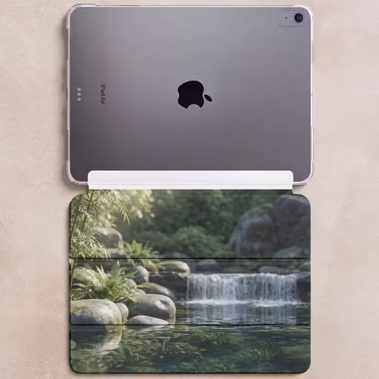 iPad hoes - Beek - Waterval - Natuur - Groen — 6