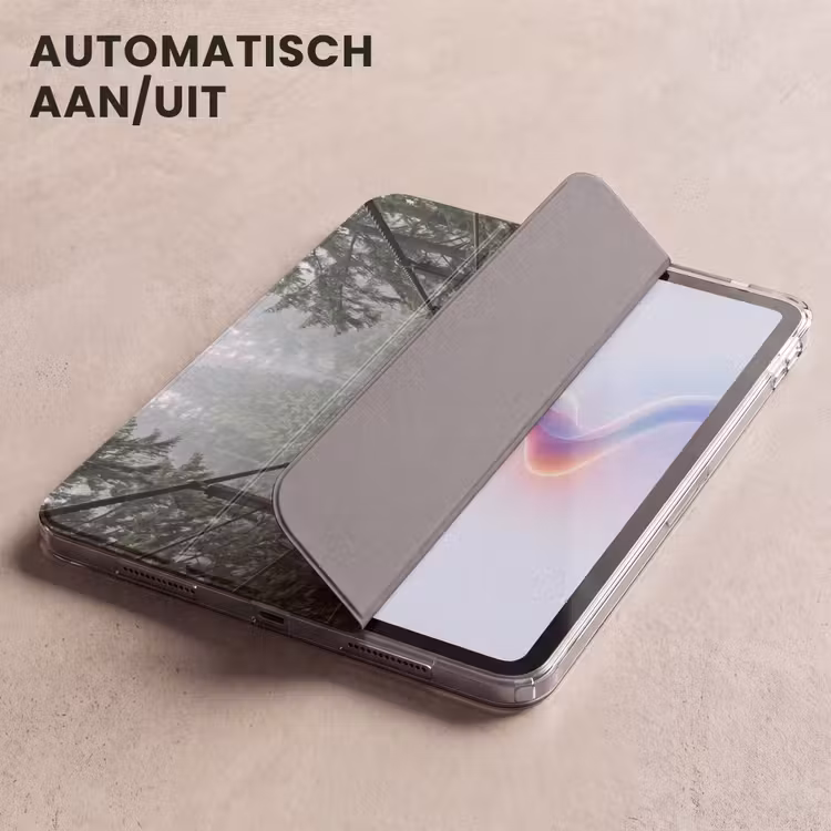 iPad hoes - Brug - Bos - Mist - Natuur — 5