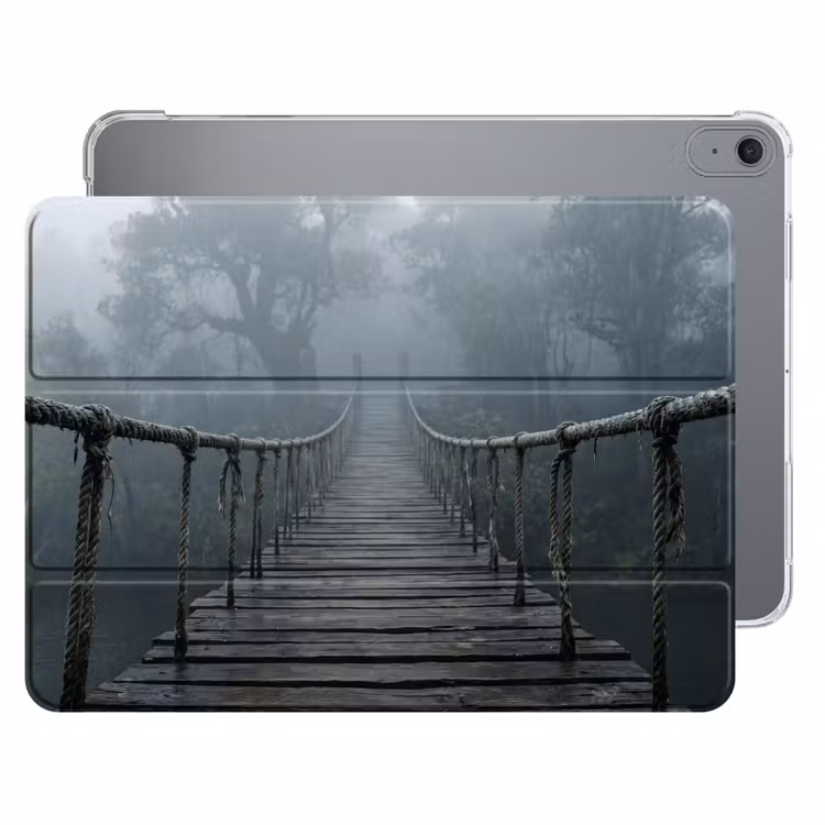 iPad hoes - Brug - Jungle - Mist - Natuur — 1