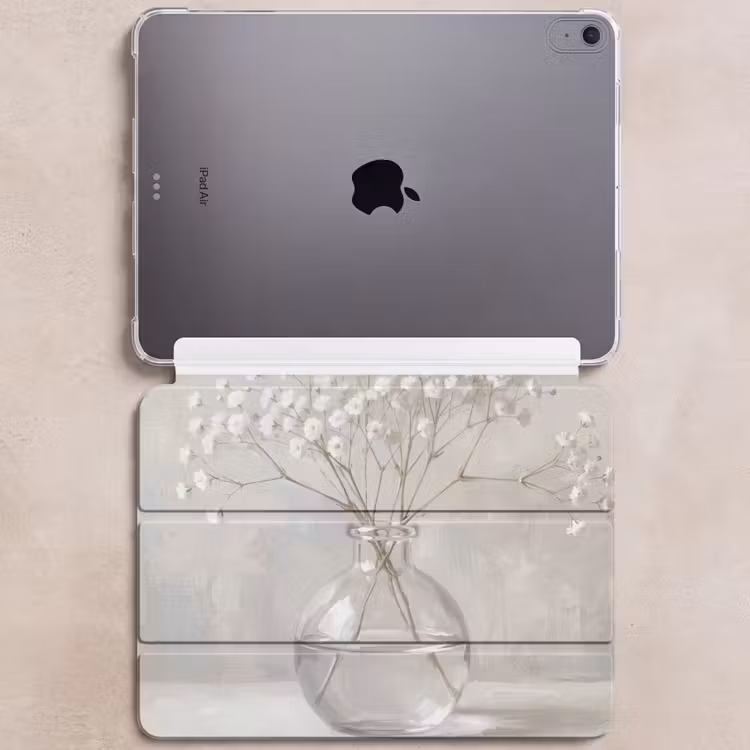 iPad hoes - Gipskruid - Vaas - Wit — 6