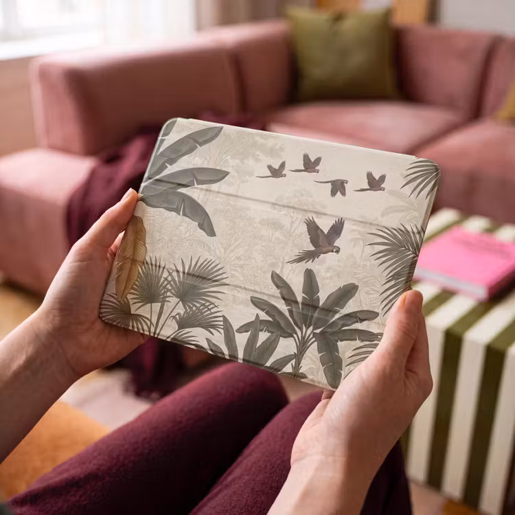 iPad hoes - Papagaaien - Jungle - Tropisch - Green — 4