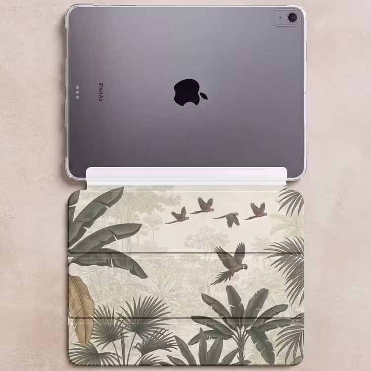 iPad hoes - Papagaaien - Jungle - Tropisch - Green — 6