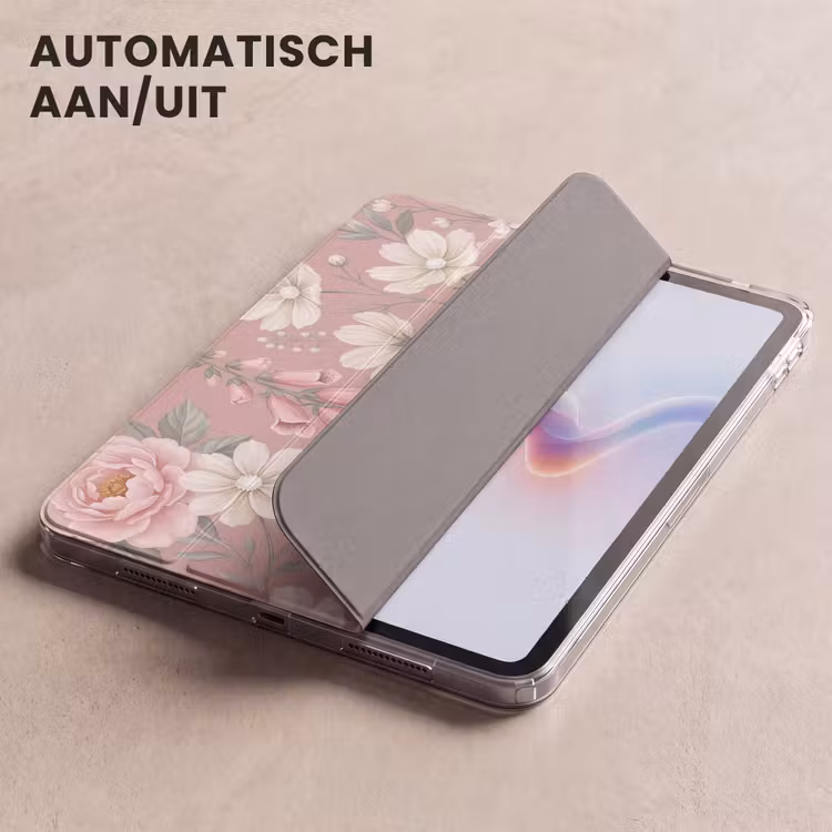 iPad hoes - Pioenrozen - Vingerhoedskruid - Pink — 5