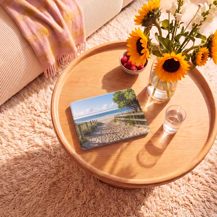 iPad hoes - Strand - Zandpad - Oceaan - Natuur — 2
