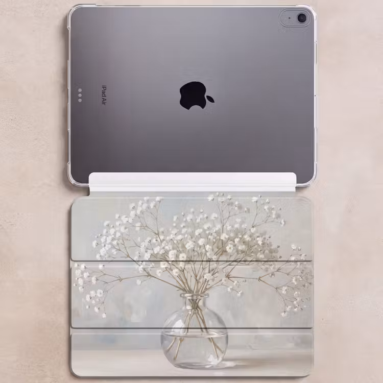 iPad hoes - Vaas - Gipskruid - Wit — 6