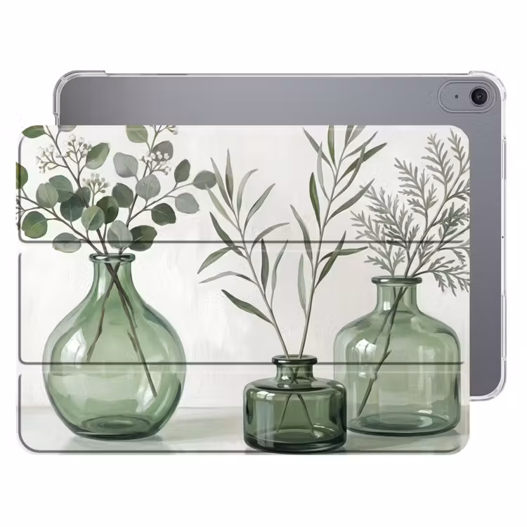 iPad hoes - Vazen - Bladeren - Groen — 1