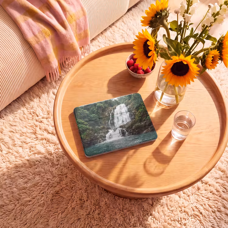 iPad hoes - Waterfall - Forest - Nature - Greenkhgyguyg — 2