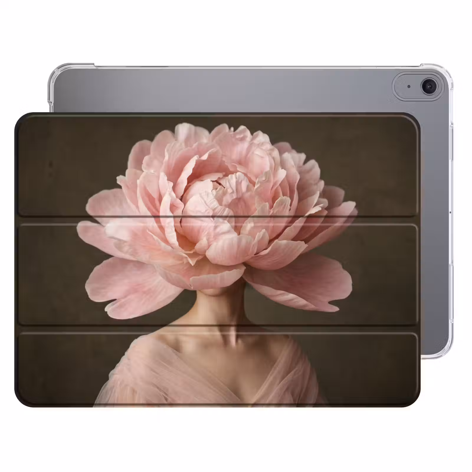 iPad hoes - Gezicht - Roos - Roze — 1
