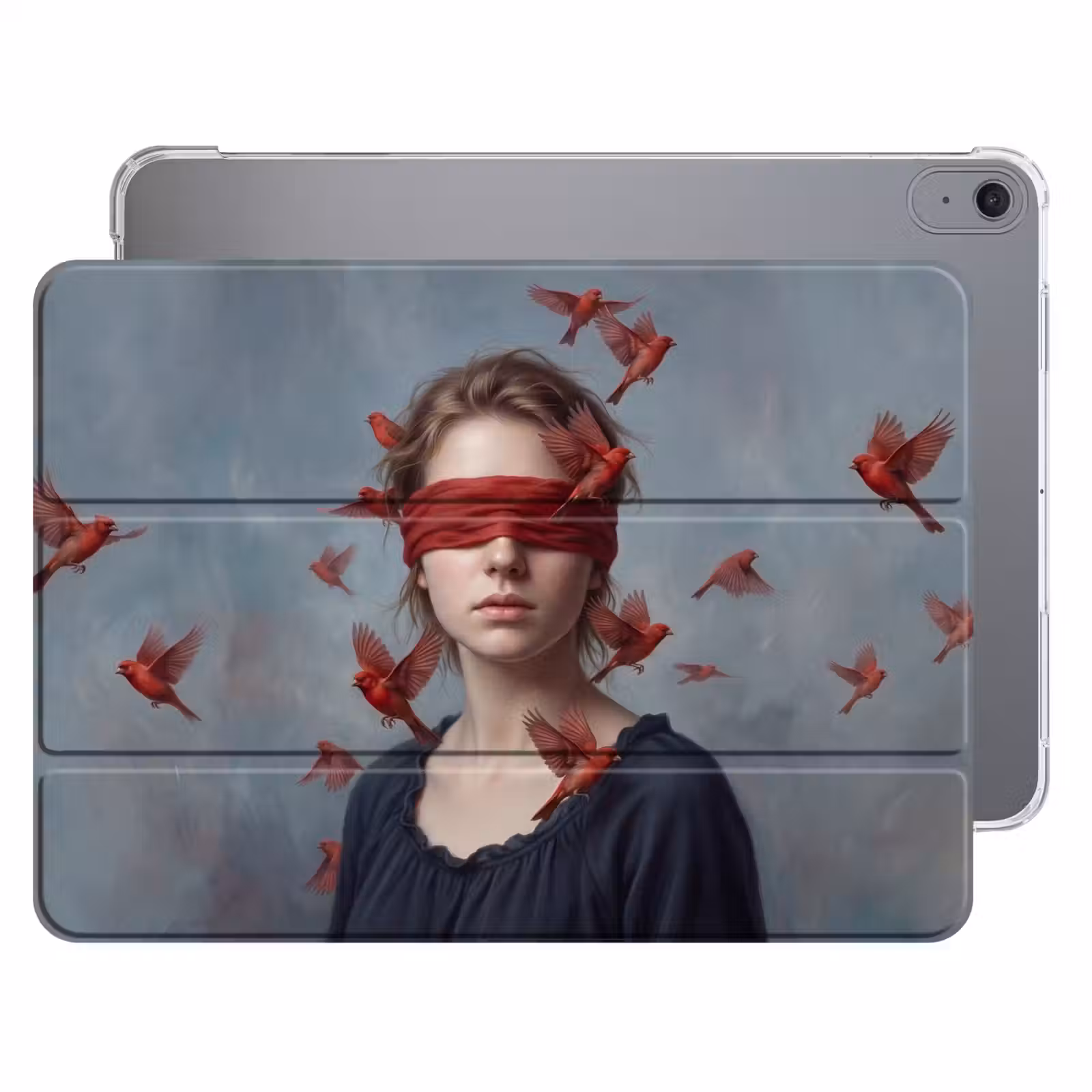 iPad hoes - Portret - Krachtig - Rood — 1