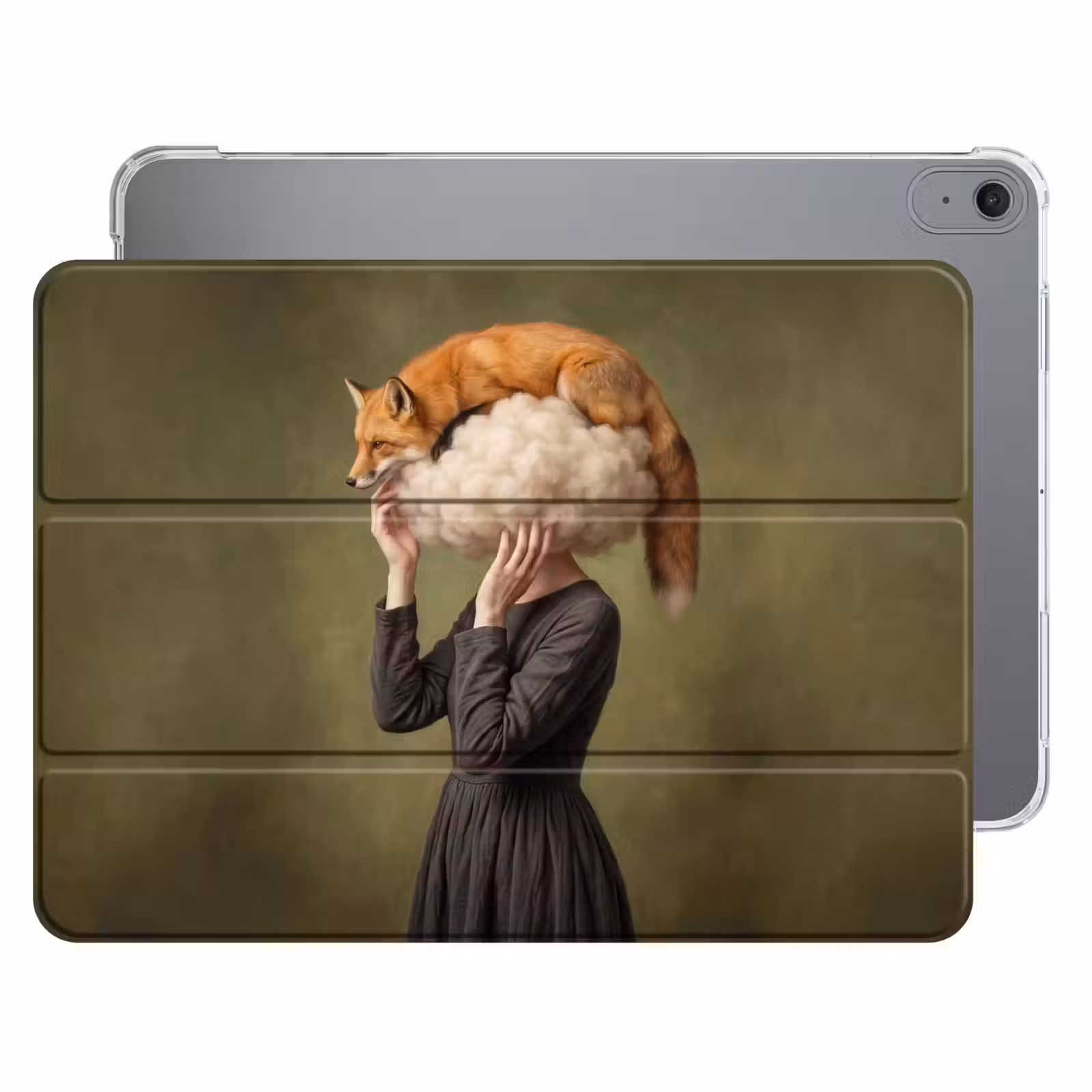 iPad hoes - Vos - Surrealistisch - Groen — 1