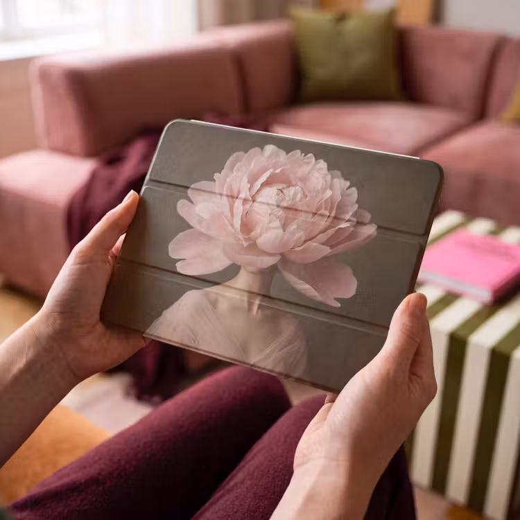 iPad hoes - Gezicht - Roos - Roze — 4
