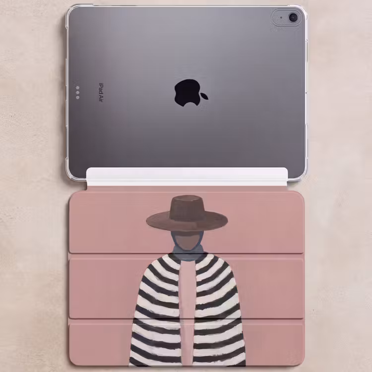 iPad hoes - Grafisch - Vrouw - Roze — 6