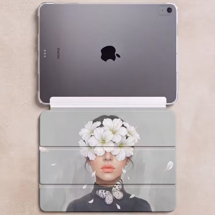iPad hoes - Lelies - Portret - Wit — 6