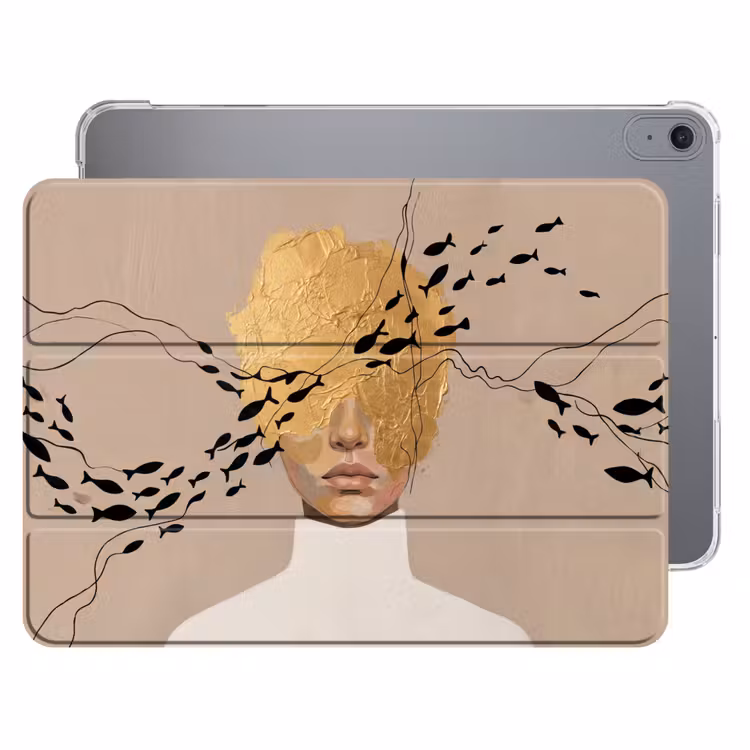 iPad hoes - Modern - Vrouw - Goud — 1