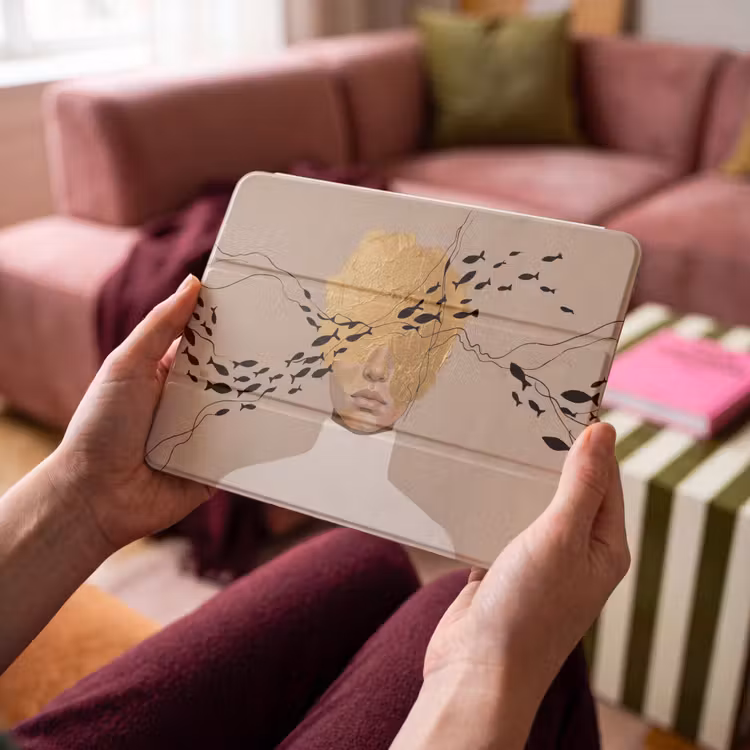 iPad hoes - Modern - Vrouw - Goud — 4