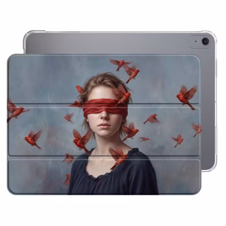 iPad hoes - Portret - Krachtig - Rood — 1