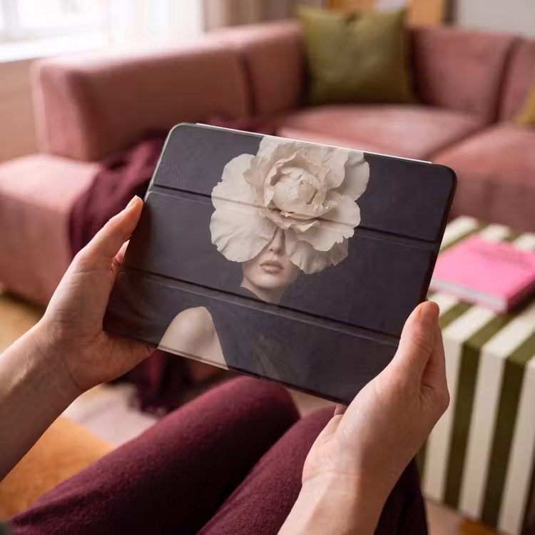 iPad hoes - Roos - Tijdloos - Zwart — 4