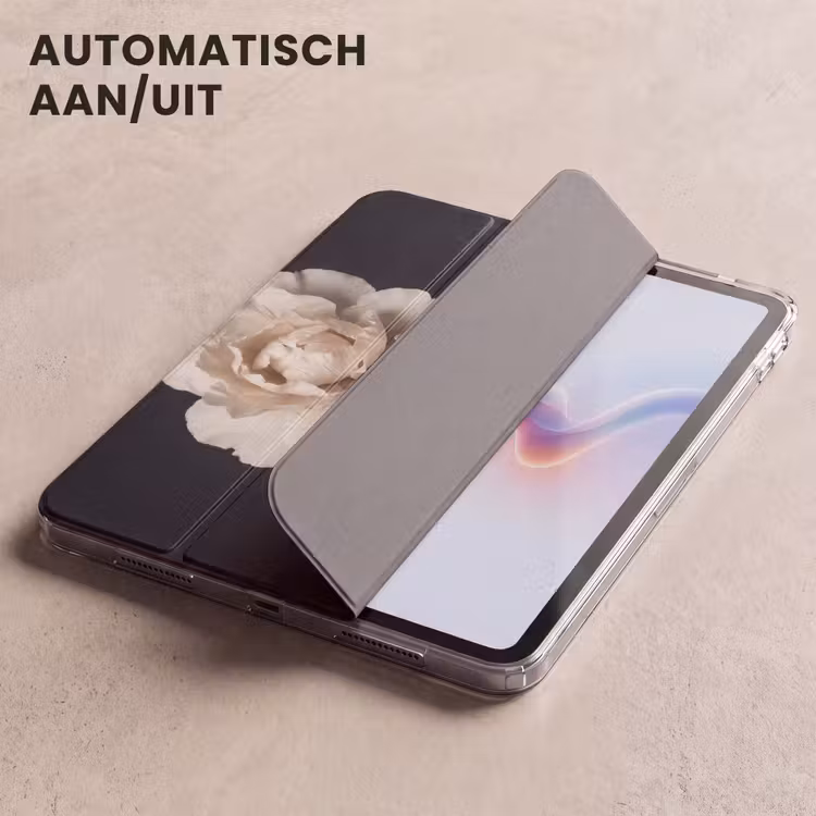 iPad hoes - Roos - Tijdloos - Zwart — 5