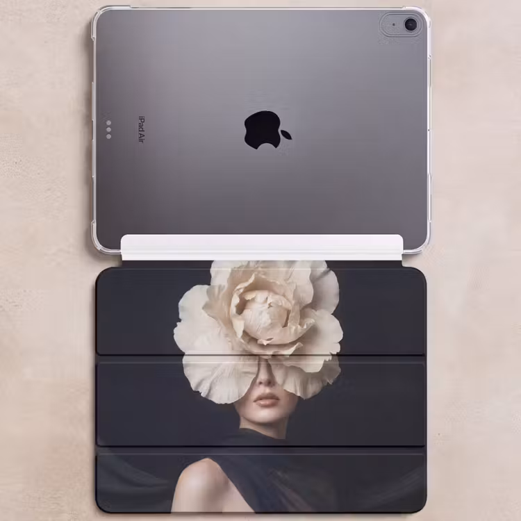 iPad hoes - Roos - Tijdloos - Zwart — 6