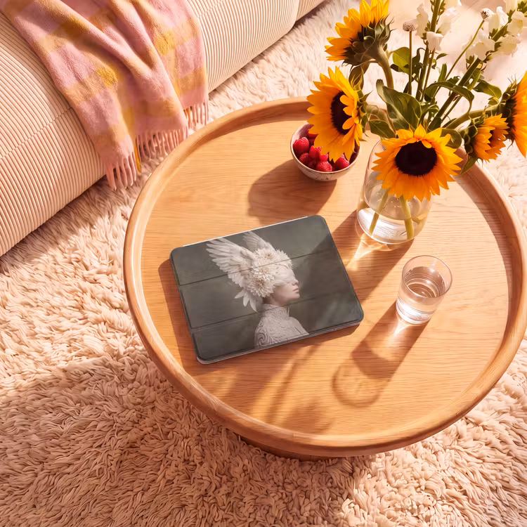 iPad hoes - Vleugels - Vrouw - Wit — 2