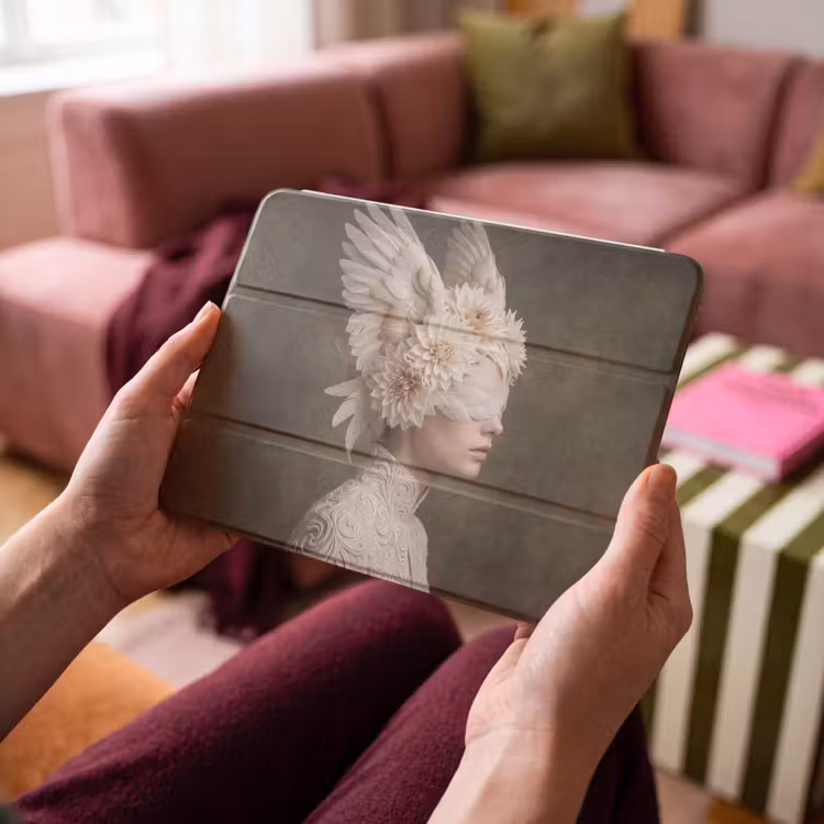 iPad hoes - Vleugels - Vrouw - Wit — 4