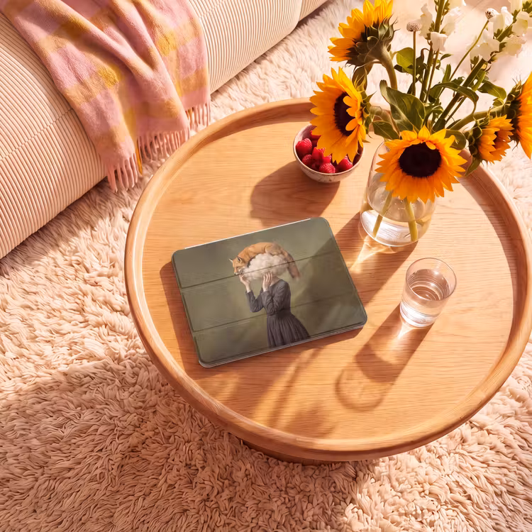 iPad hoes - Vos - Surrealistisch - Groen — 2