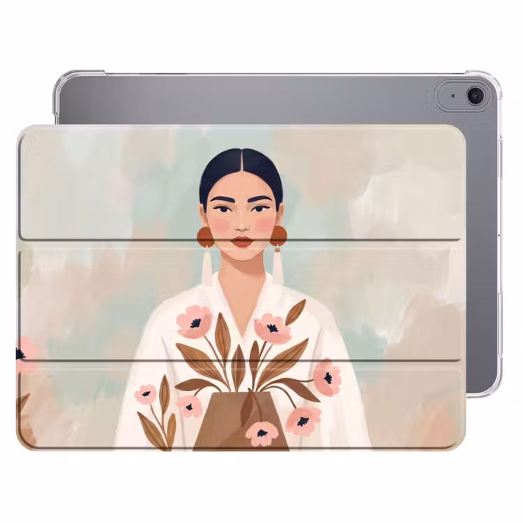 iPad hoes - Vrouw - Kimono - Pastel — 1