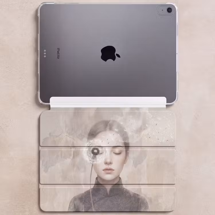 iPad hoes - Vrouw - Sereen - Grijs — 6