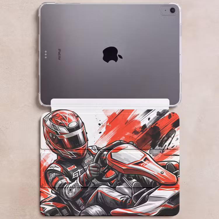 iPad hoes - Kart - Coureur - Snelheid - Rood — 6