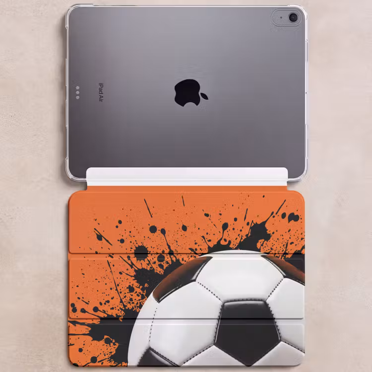 iPad hoes - Voetbal - Verf - Sport - Oranje — 6