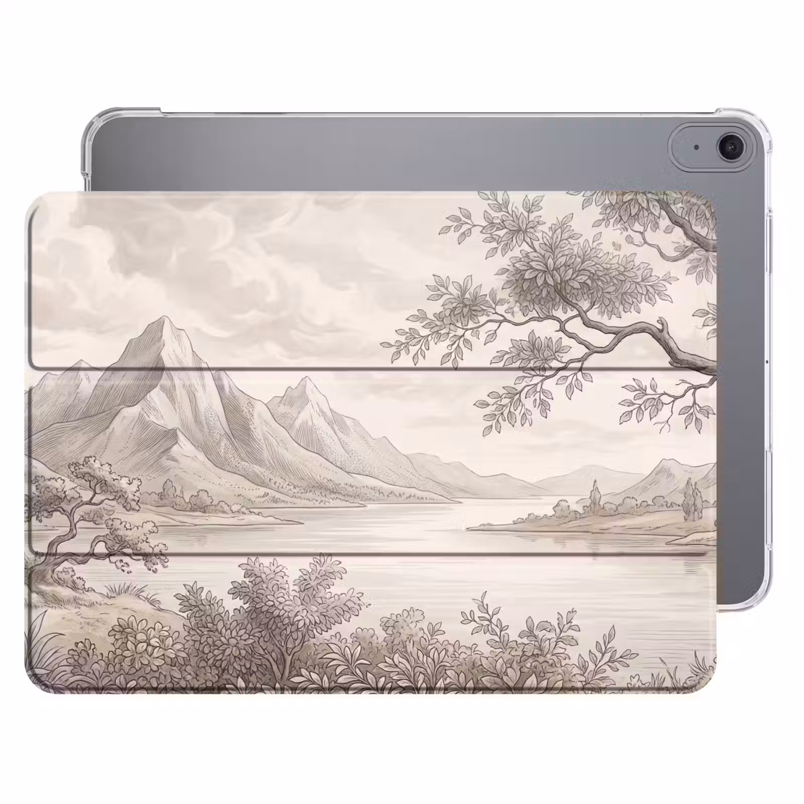 iPad hoes - Landschap - Bergen - Meer - Natuur — 1