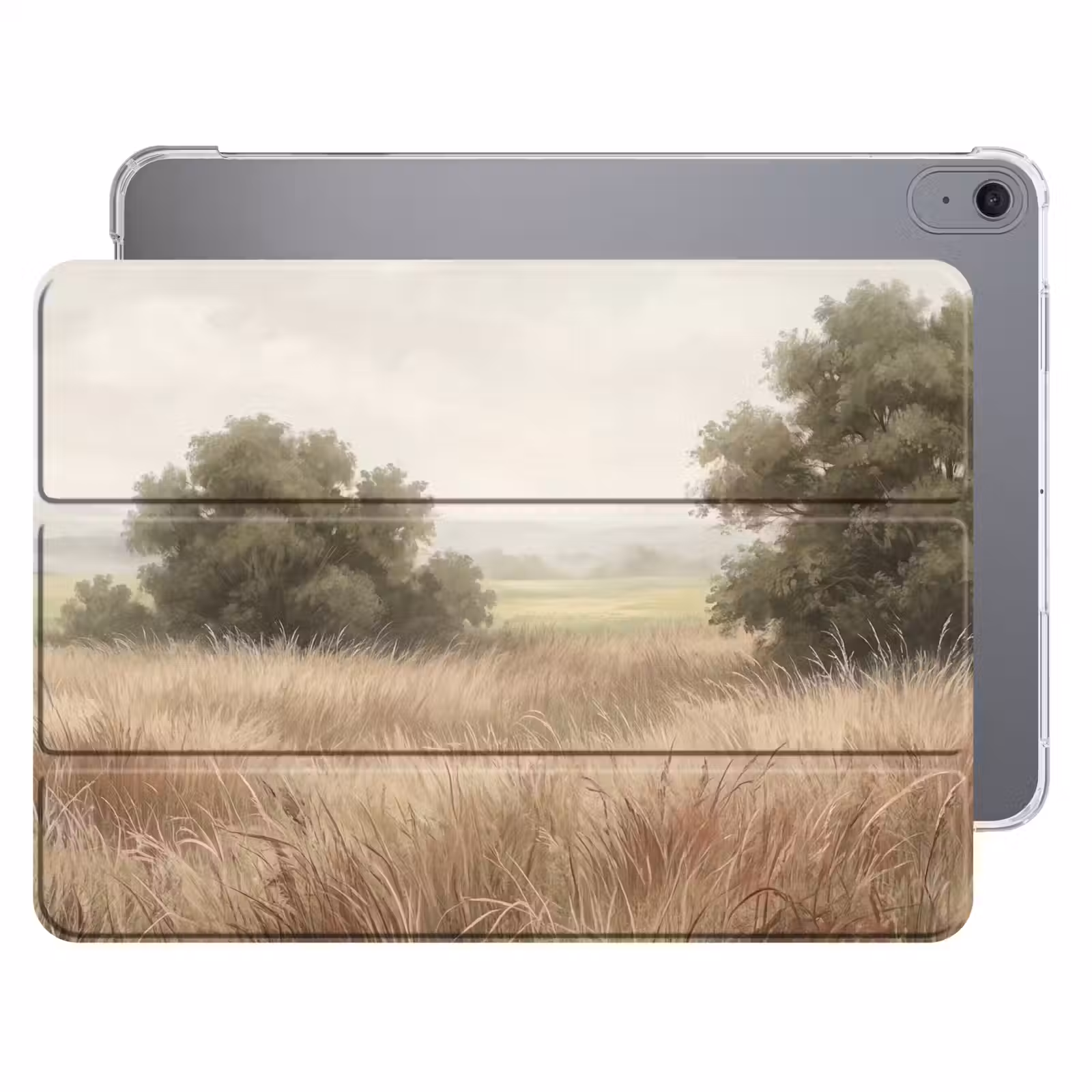 iPad hoes - Landschap - Minimalistisch - Beige — 1