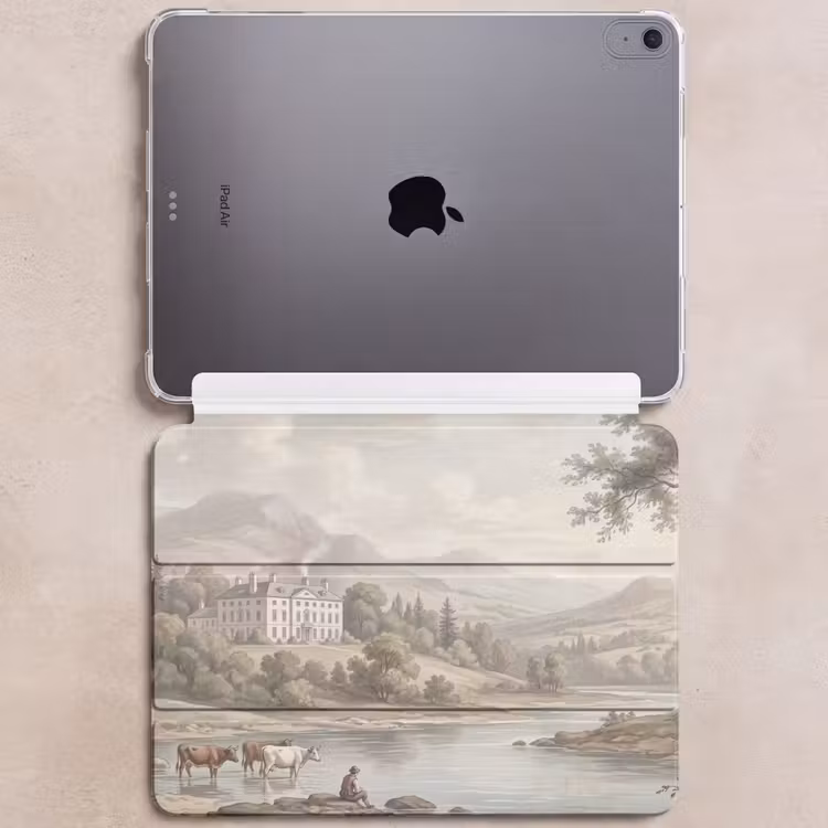 iPad hoes - Landhuis - Rivier - Vee — 6