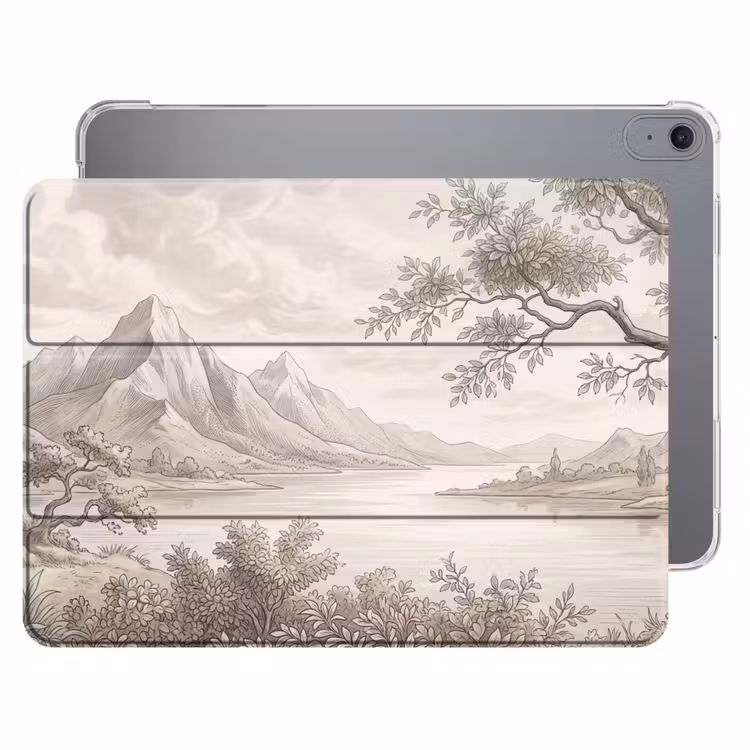 iPad hoes - Landschap - Bergen - Meer - Natuur — 1