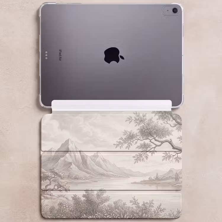 iPad hoes - Landschap - Bergen - Meer - Natuur — 6