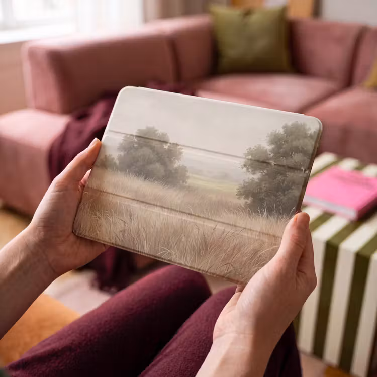 iPad hoes - Landschap - Minimalistisch - Beige — 4