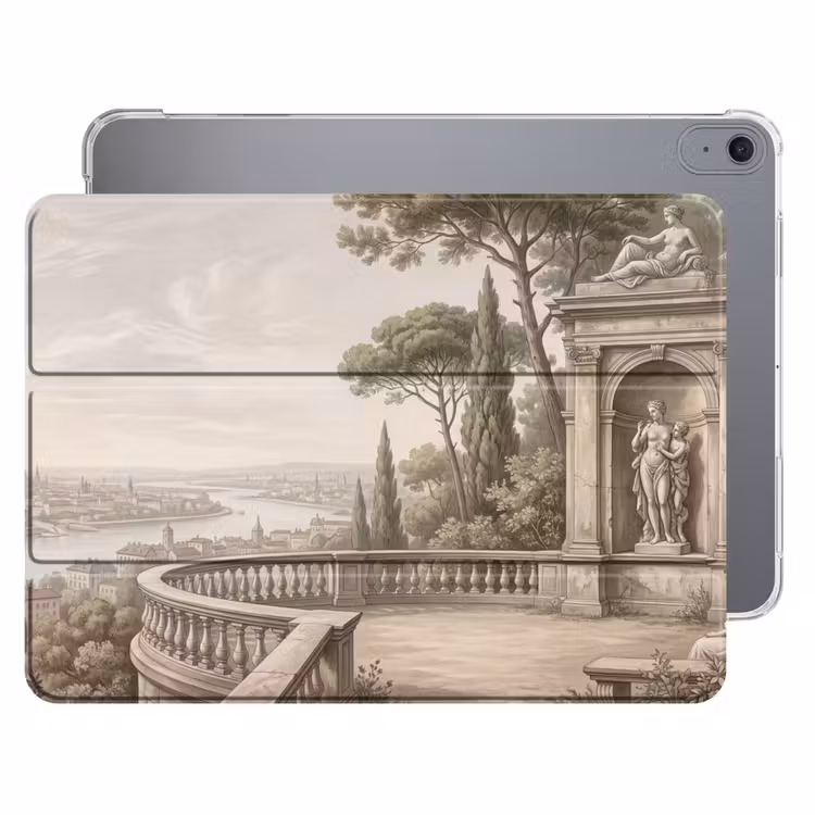 iPad hoes - Terras - Stad - Uitzicht - Rivier — 1