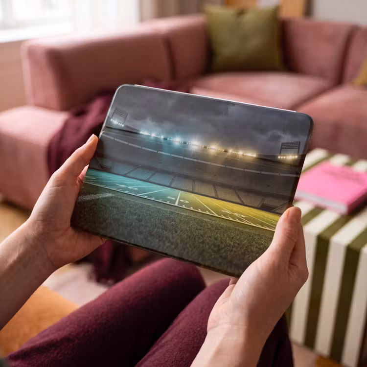 iPad hoes - Voetbal - Stadion - Nacht - Modern — 4