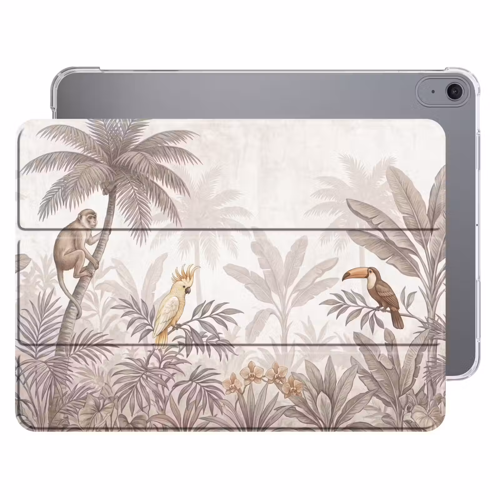iPad hoes - Jungle - Dieren - Palmbomen — 1