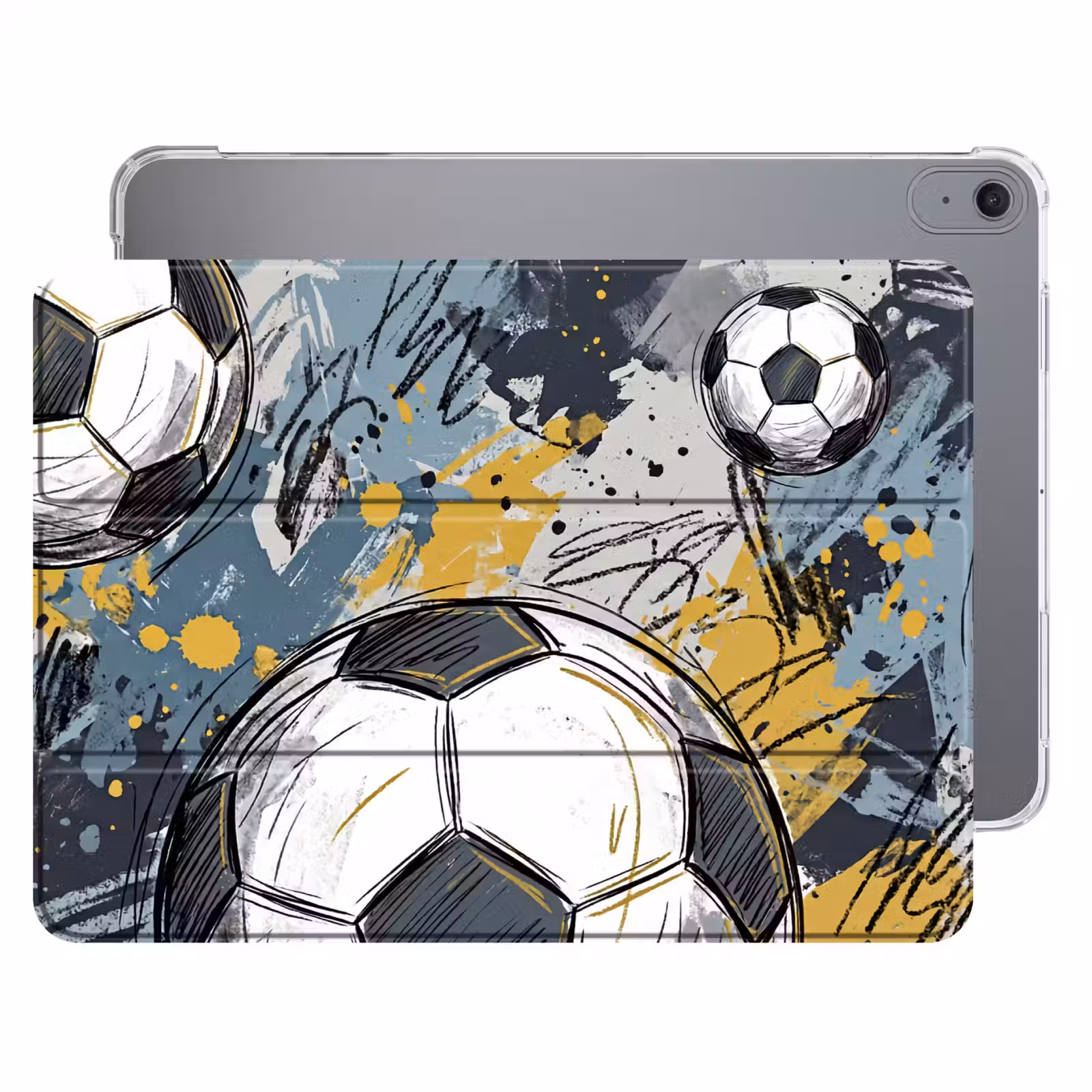 iPad hoes - Voetbal - Abstract - Sport - Kleurrijk — 1