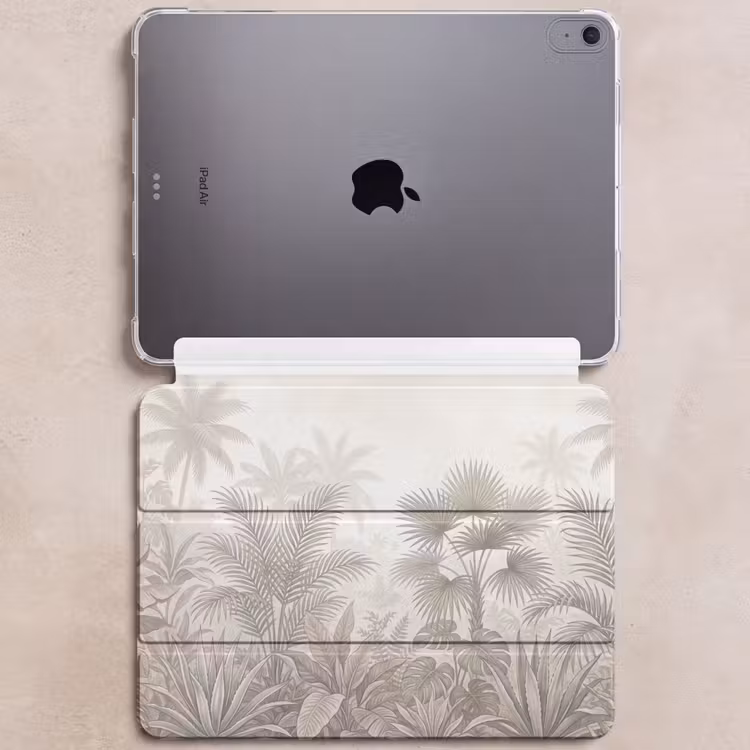 iPad hoes - Jungle - Tropisch - Natuur -Vintage - Beige — 6