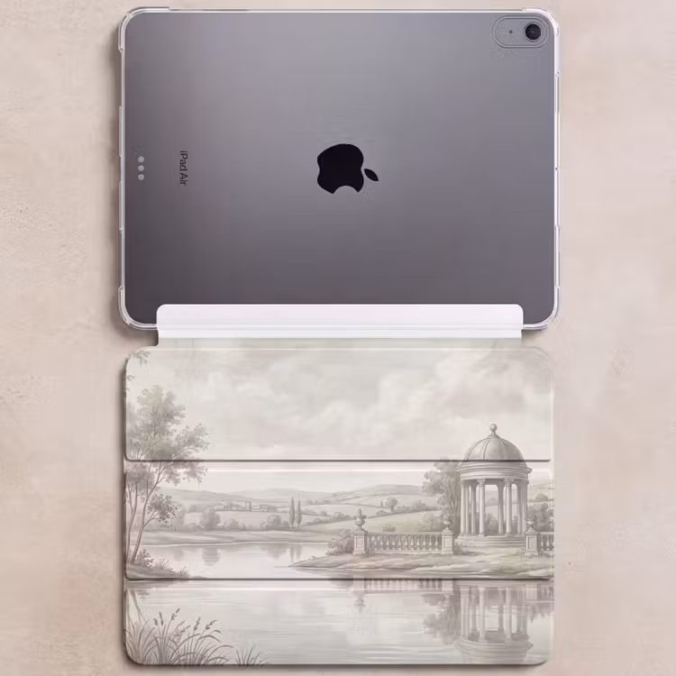 iPad hoes - Landschap - Water - Natuur - Sepia — 6
